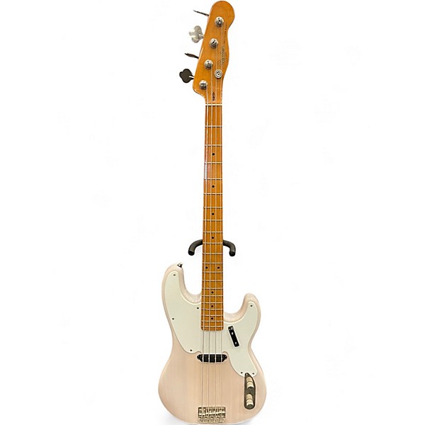 Used Squier CLASSIC VIBE 50S P BASS Trans Blonde Electric Bass Guitar