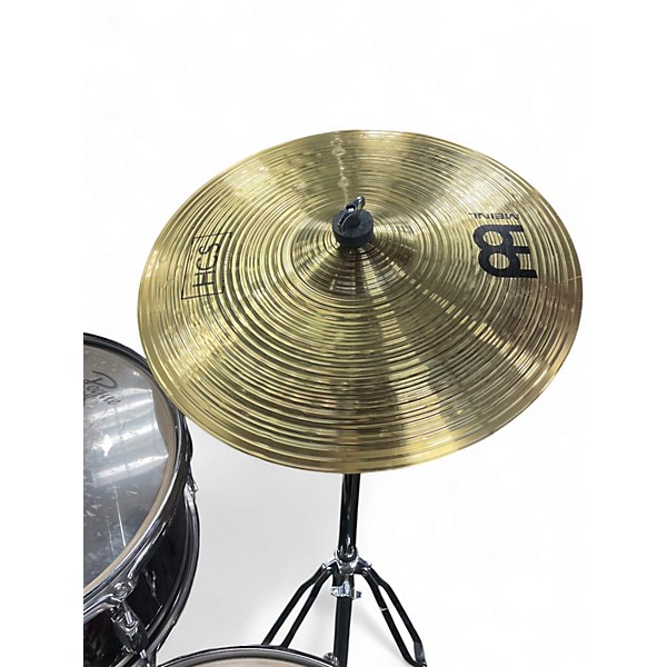 Used Rogue 5 Piece 5-Piece Complete Drum Set Red Drum Kit