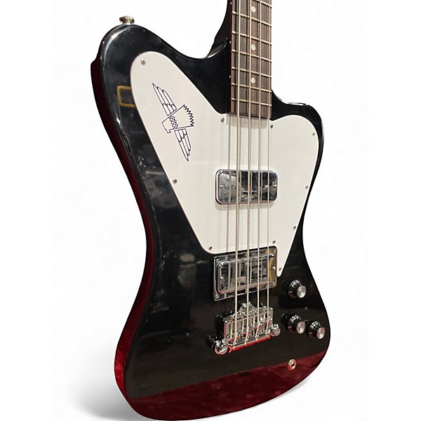 Used Gibson Thunderbird non reverse Black Electric Bass Guitar