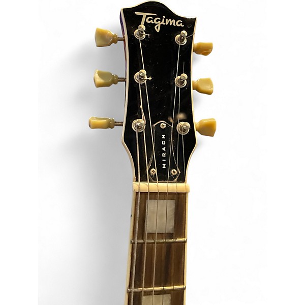 Used Tagima Mirach Flammed Maple Top Solid Body Electric Guitar