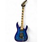 Used 2015 Jackson JS32 Dinky DKA Blue Solid Body Electric Guitar thumbnail