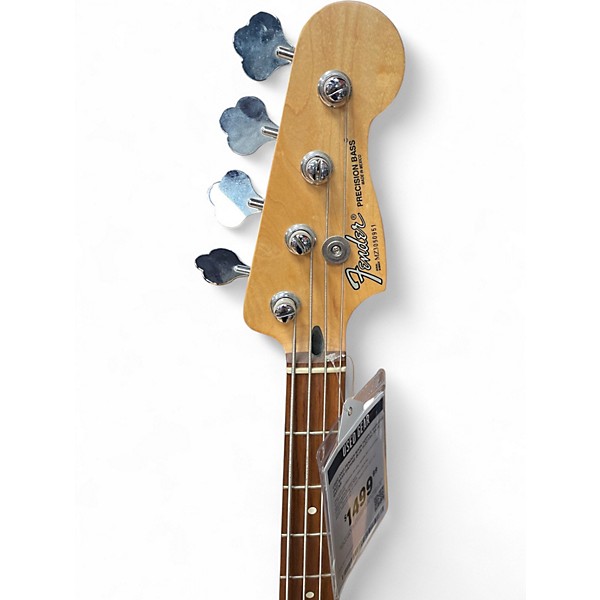 Used 2003 Fender Mark Hoppus Signature Jazz Bass Daphne Blue Electric Bass Guitar