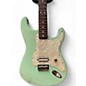 Used 2001 Fender Tom Delonge Signature Stratocaster Surf Green Solid Body Electric Guitar