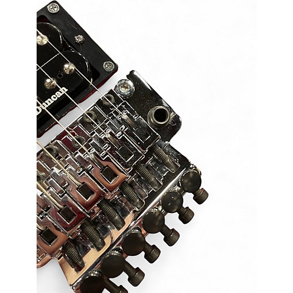 Used ESP LTD M1 CUSTOM 87 Candy Apple Red Solid Body Electric Guitar