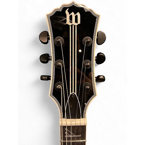 Used Wylde Audio Barbarian CARVEWORKS Natural Solid Body Electric Guitar