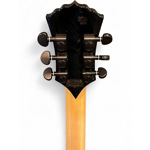 Used Wylde Audio Barbarian CARVEWORKS Natural Solid Body Electric Guitar