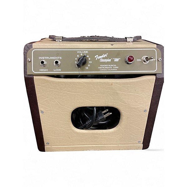 Used Fender Champion 600 5W 1X6 Tube Guitar Combo Amp