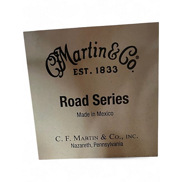 Used Martin D10E Natural Acoustic Electric Guitar