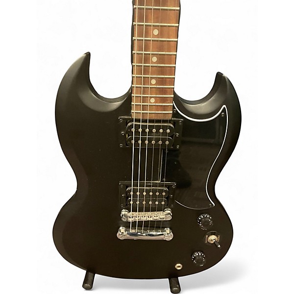 Used 2022 Epiphone SG Black Solid Body Electric Guitar