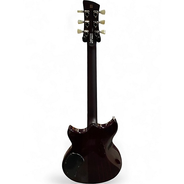 Used Yamaha RSS02T Black Solid Body Electric Guitar