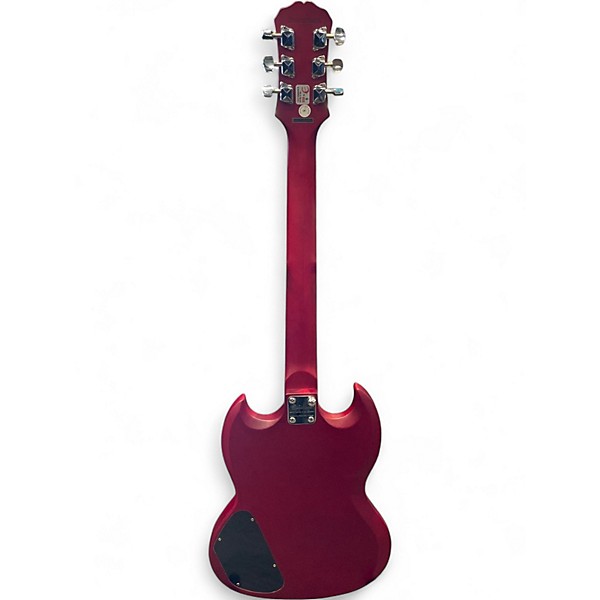Used Epiphone SG Cherry Solid Body Electric Guitar