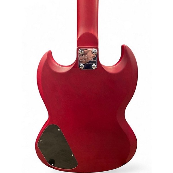 Used Epiphone SG Cherry Solid Body Electric Guitar