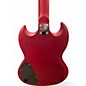 Used Epiphone SG Cherry Solid Body Electric Guitar