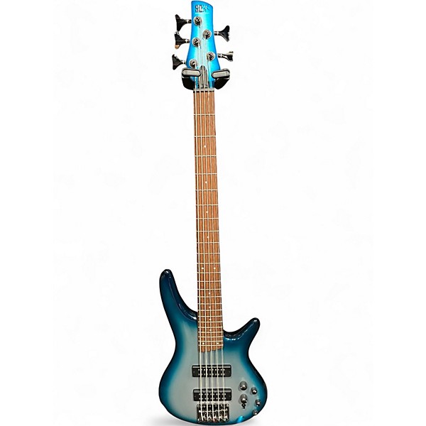 Used Ibanez SR305E 5-String DEEP OCEAN Electric Bass Guitar