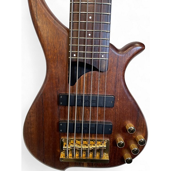 Used Tune TWB6 Antique Natural Electric Bass Guitar