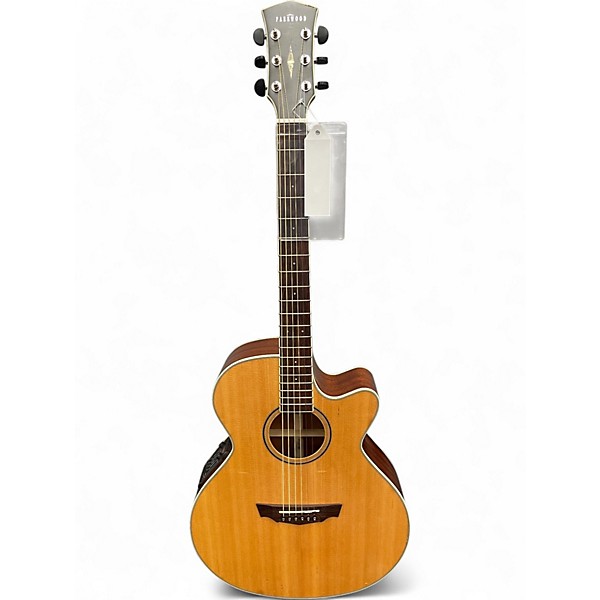Used Parkwood PW370M Natural Acoustic Electric Guitar