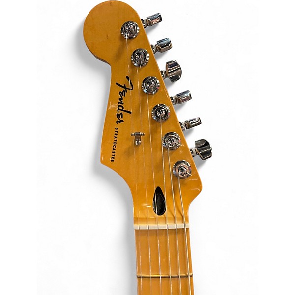 Used 2022 Fender Player Plus Stratocaster Left-Handed 3 Color Sunburst Electric Guitar