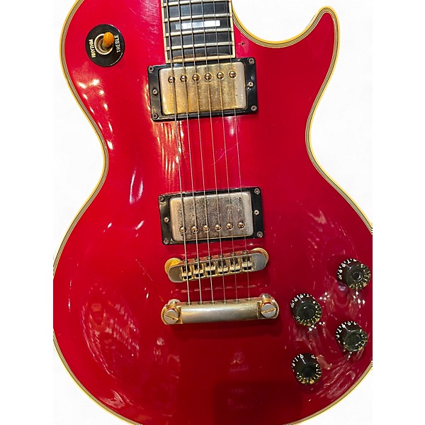Vintage 1983 Gibson 1983 Les Paul custom Candy Apple Red Solid Body Electric Guitar
