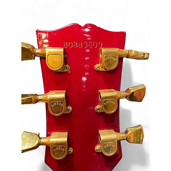 Vintage 1983 Gibson 1983 Les Paul custom Candy Apple Red Solid Body Electric Guitar