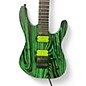 Used Jackson Pro Series dinky DK2 Green Solid Body Electric Guitar
