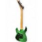 Used Jackson Pro Series dinky DK2 Green Solid Body Electric Guitar