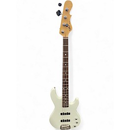 Used G&L Tribute JB2 Alpine White Electric Bass Guitar