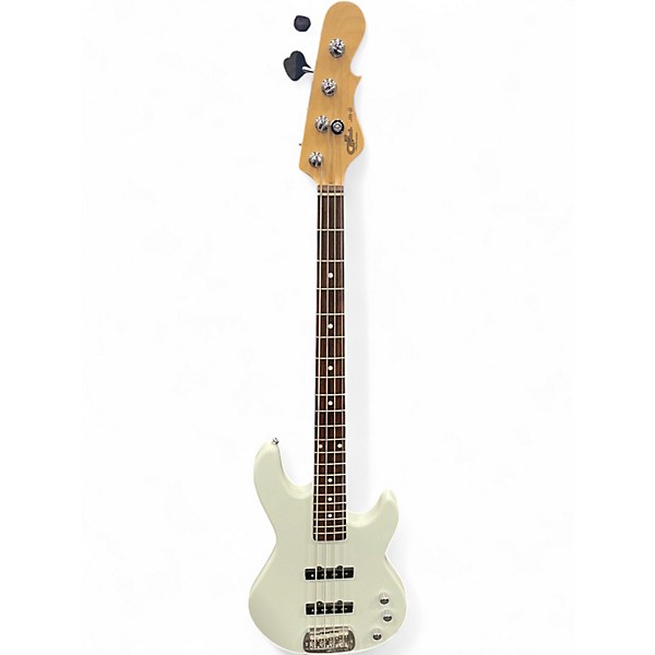 Used G&L Tribute JB2 Alpine White Electric Bass Guitar