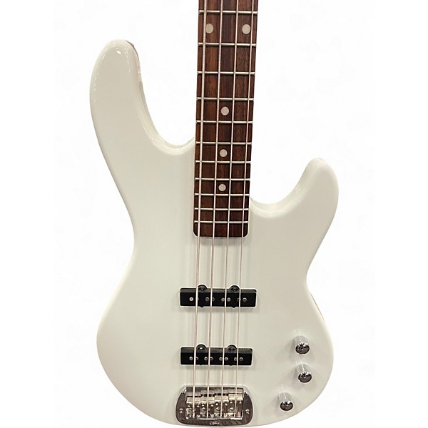 Used G&L Tribute JB2 Alpine White Electric Bass Guitar