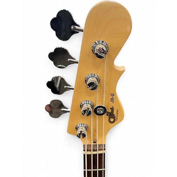 Used G&L Tribute JB2 Alpine White Electric Bass Guitar