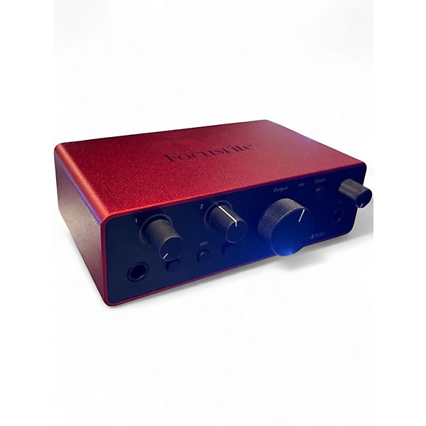 Used Focusrite Scarlett Solo Gen 4 Audio Interface