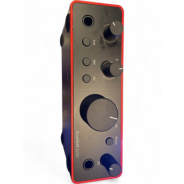 Used Focusrite Scarlett Solo Gen 4 Audio Interface