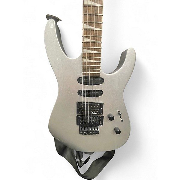 Used Jackson X Series Soloist SL3X DX Silver Solid Body Electric Guitar