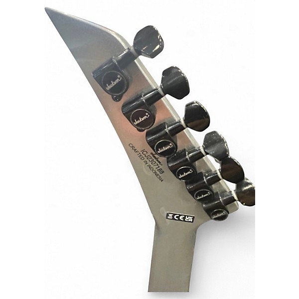 Used Jackson X Series Soloist SL3X DX Silver Solid Body Electric Guitar