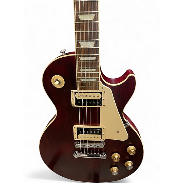 Used Gibson Les Paul Traditional Pro V Wine Red Solid Body Electric Guitar