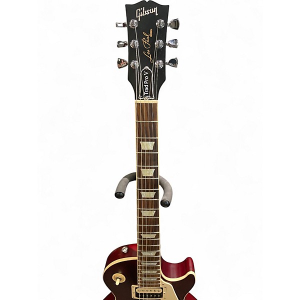 Used Gibson Les Paul Traditional Pro V Wine Red Solid Body Electric Guitar