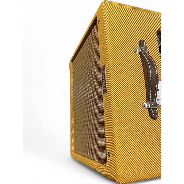 Used Fender Blues Junior Lacquered Tweed 15W 1X12 Tube Guitar Combo Amp