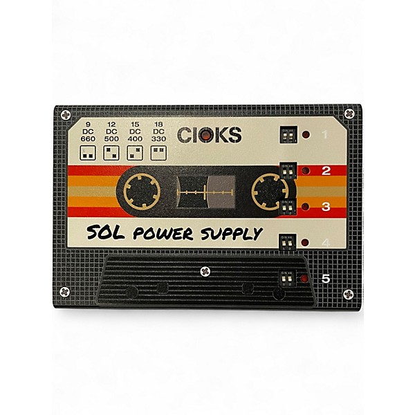 Used CIOKS SOL power supply cassette tape