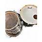 Used Pearl 5 Piece Export New Fusion Blue Sparkle Drum Kit