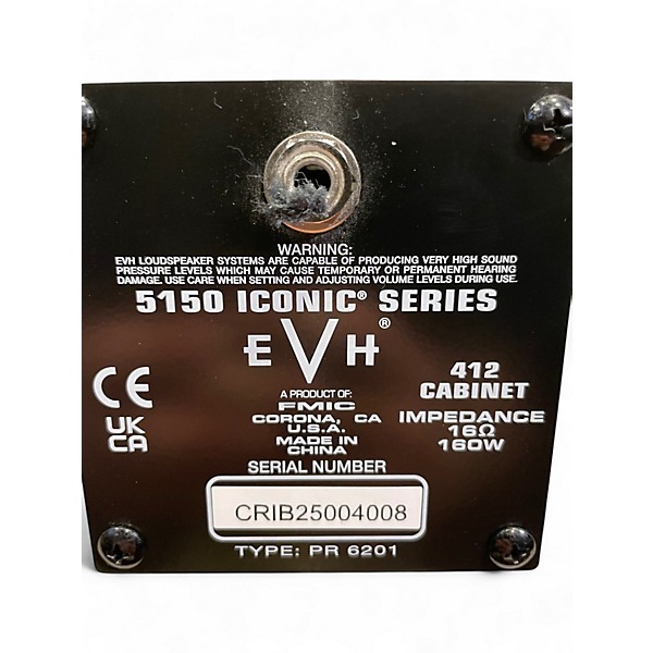 Used 2024 EVH Iconic series Guitar Cabinet