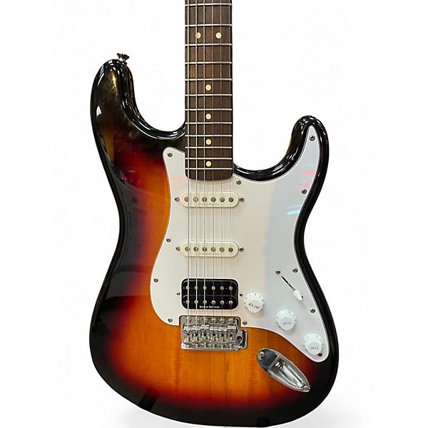 Used Squier Vintage Modified Stratocaster 3 Tone Sunburst Solid Body Electric Guitar