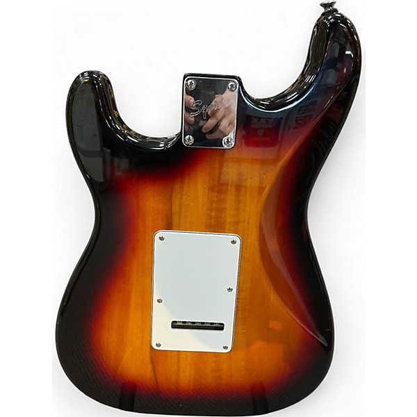 Used Squier Vintage Modified Stratocaster 3 Tone Sunburst Solid Body Electric Guitar
