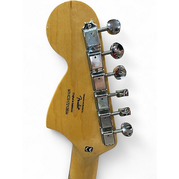 Used Squier Vintage Modified Stratocaster 3 Tone Sunburst Solid Body Electric Guitar