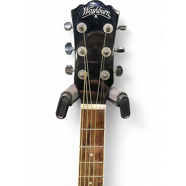 Used Washburn WA90CE 3 Tone Sunburst Acoustic Electric Guitar
