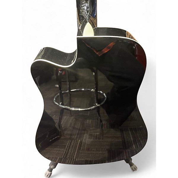 Used Washburn WA90CE 3 Tone Sunburst Acoustic Electric Guitar