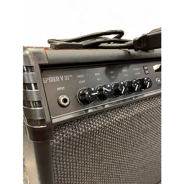 Used Line 6 Spider V 30 1x8 Guitar Combo Amp
