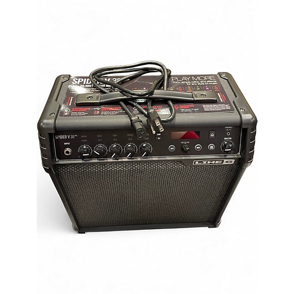 Used Line 6 Spider V 30 1x8 Guitar Combo Amp