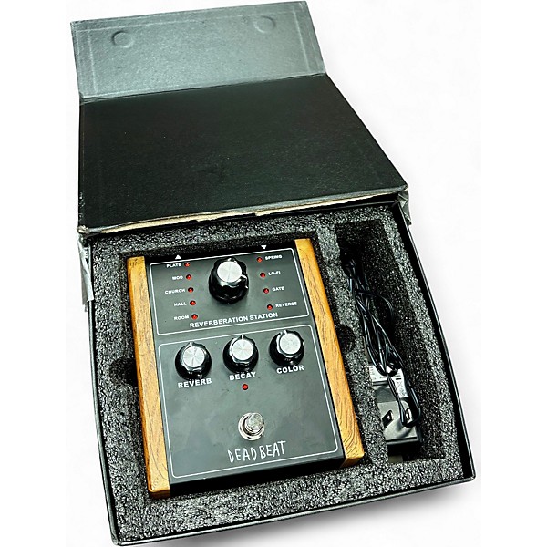 Used Dead Beat  reverberation station Effect Pedal