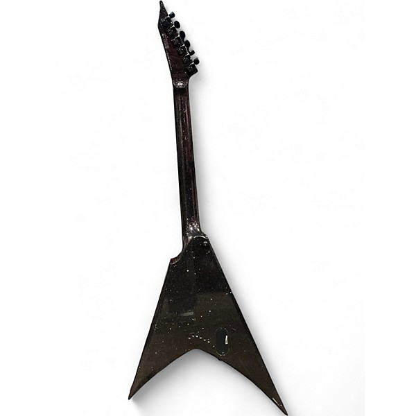 Used ESP LTD KIRK HAMMETT SIGNATURE KHV BLACK SPARKLE Solid Body Electric Guitar