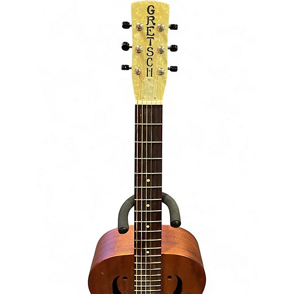 Used Gretsch Guitars G9200 Boxcar Round Neck Natural Resonator Guitar
