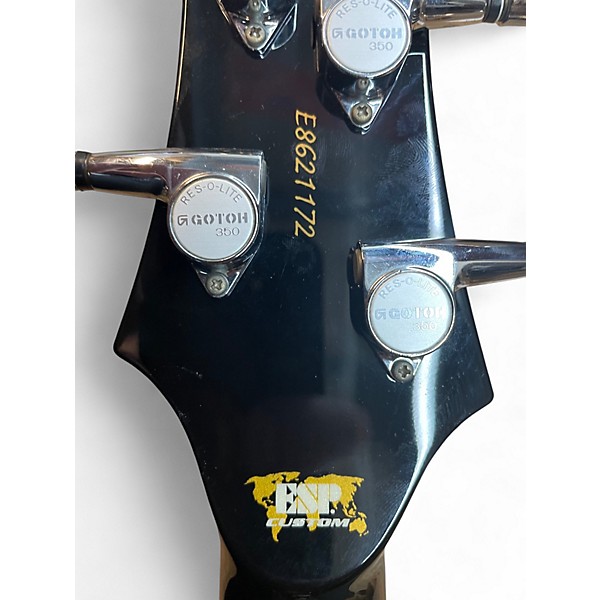 Used ESP CUSTOM SHOP RF 1 OF 1 DIABLO FOREST SPARKLE Electric Bass Guitar